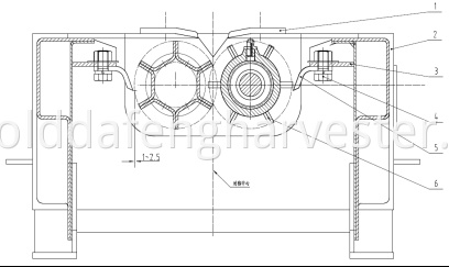 Adjust of flush trimmer and pull stem roller schematic diagram